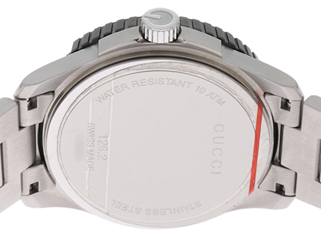 GUCCI グッチ メンズ クオーツ ダイバー YA126281/126.2 GUCCI グッチ メンズ クオーツ ダイバー YA126281/126.2