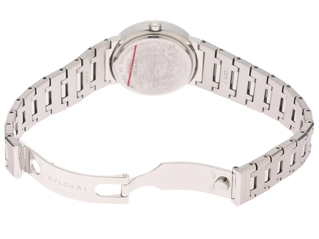 BVLGARI ブルガリ 腕時計 ブルガリ・ブルガリ BB26SS ステンレススチール ダイヤ12P クォーツ ブラック文字盤 レディース  2148103615115 【205】 の購入なら「質」の大黒屋（公式）