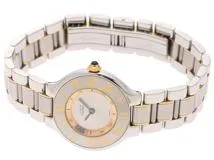 Cartier　カルティエ　時計　マスト21　SM　W10073R6　SS/GP　クォーツ式　 2148103615252　【437】