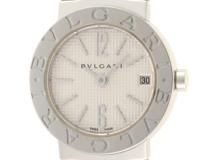 BVLGARI ブルガリ 腕時計 ブルガリブルガリ BB23SS ステンレス ホワイト文字盤 クォーツ レディス【472】SJ