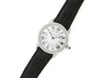 Cartier カルティエ 時計 ロンドソロSM W6700155 シルバー レディース クオーツ （2148103616914）【200】