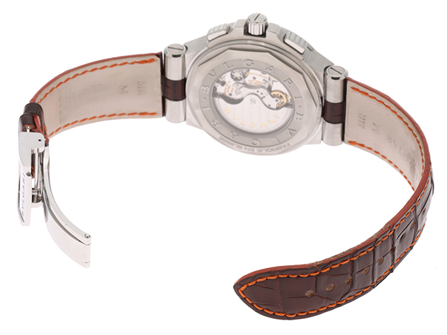 BVLGARI ブルガリ ディアゴノ カリブロ303 DG42BSLDCH 中古