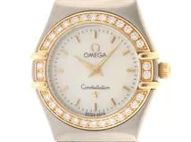 OMEGA　オメガ　コンステレーション ダイヤベゼル　1267.70　18YG/SS　クォーツ　レディース　腕時計（2148103622298）【430】C