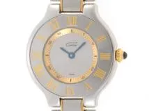 Cartier　カルティエ 　マスト21 　腕時計 　SSxGP　レディース　W10073R6 　【436】　2148103622434