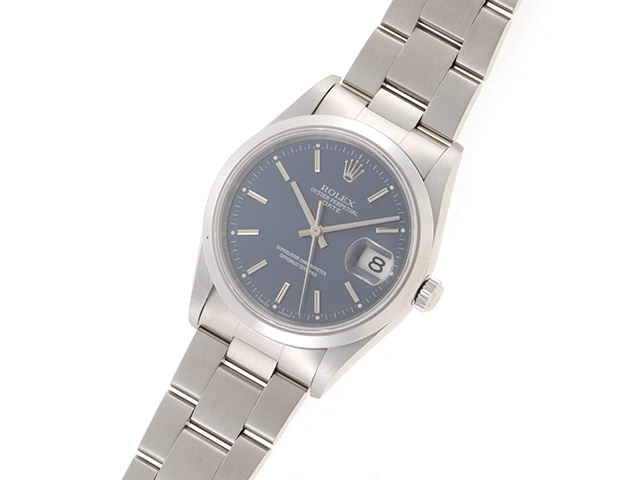 ROLEX ロレックス パーペチュアル　デイト　15200　W番　1994～1995年　ブルー【436】2148103622700