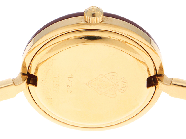 GUCCI グッチ 時計 チェンジベゼル 11/12.2 クオーツ レディース GP