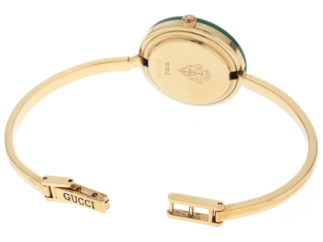 GUCCI グッチ 腕時計 チェンジベゼルウォッチ 11/12.2 ゴールドメッキ