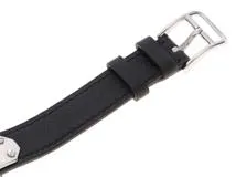 HERMES　エルメス　腕時計　ケリーウォッチ　KE1.210　ステンレススチール / レザー　クォーツ　ブラック文字盤　レディース　2148103623554　【205】