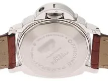 PANERAI パネライ 腕時計 ルミノールGMT PAM00088 ブラック文字盤 ステンレススティール／クロコベルト 2009年並行品【472】