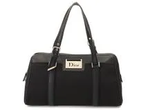 クリスチャンディオール ストリートシック トロッター ハンドバッグ ブラック 中古・古着通販】Christian Dior (クリスチャン ディオール