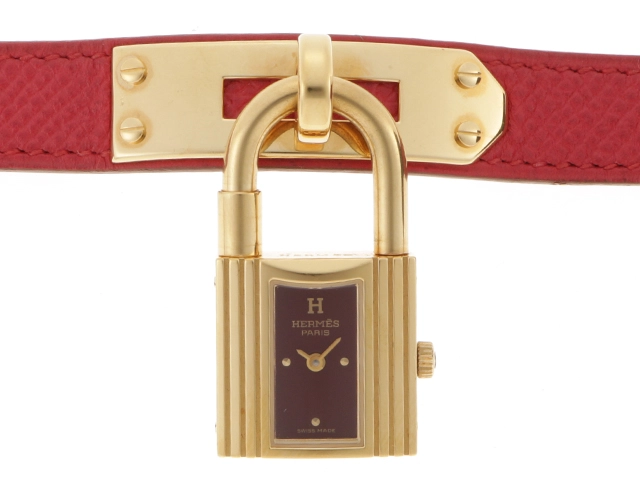 エルメス ｹﾘｰｳｫｯﾁ KE1.201 【207】（HERMES エルメス/時計