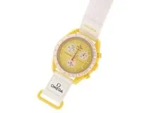 Japan Used Watch] Omega Swatch Mission To The Sun So33J100