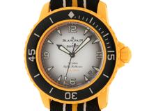 SWATCH　スウォッチ　ブランパンXSwatch　S035P100　パシフィックオーシャン　オートマチック　黄色系　メンズ　腕時計（2148103625282）【200】C