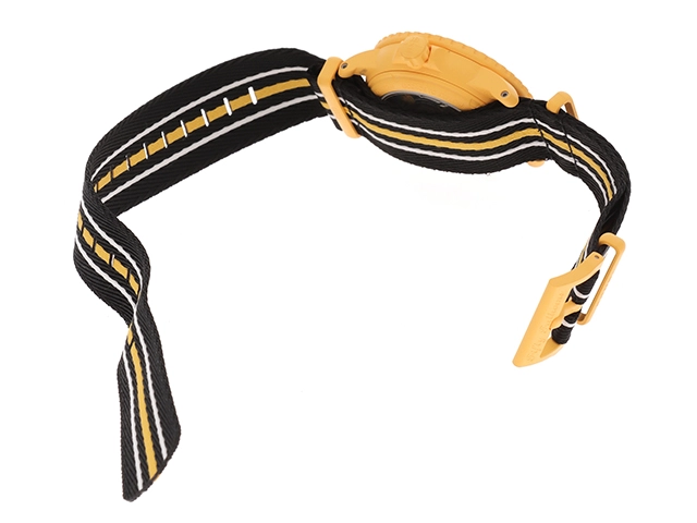 SWATCH　スウォッチ　ブランパンXSwatch　S035P100　パシフィックオーシャン　オートマチック　黄色系　メンズ　腕時計（2148103625282）【200】C