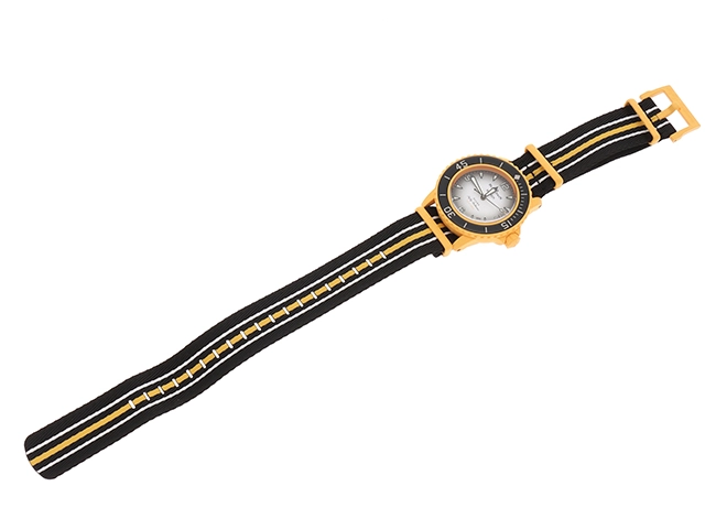 SWATCH　スウォッチ　ブランパンXSwatch　S035P100　パシフィックオーシャン　オートマチック　黄色系　メンズ　腕時計（2148103625282）【200】C