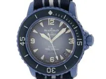 SWATCH　スウォッチ　ブランパンｘSWATCH　SO35A100　ATLANTIC OCEAN Scuba Fifty 　オートマチック　メンズ　腕時計（2148103626135）【200】C