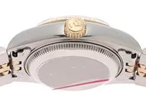 S番 ROLEX ロレックス レディース オートマチック デイトジャスト26 69173G シャンパンホリコン10PD文字盤 旧留 K18YG/SS【472】HK