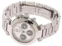 Cartier カルティエ 時計 パシャC クロノ W31048M7 シルバー文字盤 SS 自動巻き ユニセックス（2148103627781）M【200】