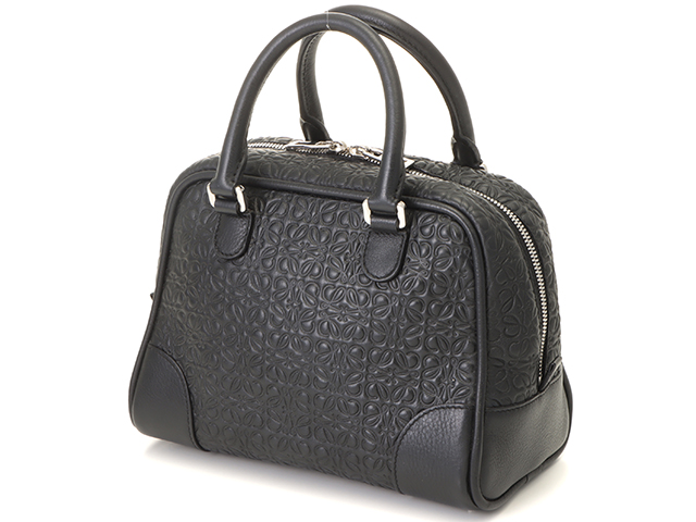 LOEWE ロエベ アナグラムアマソナ23 ブラック レザー301.55L01 LOEWE ロエベ アナグラムアマソナ23 ブラック レザー301.55L01