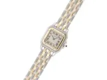 Cartier　カルティエ　パンテールSM　W25029B6　イエローゴールド/ステンレススチール　クォーツ　レディース　腕時計（2148103629471）【200】C