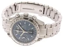 OMEGA オメガ 腕時計 スピードマスター デイデイト 3523.80.00 ブルー文字盤 ステンレススティール 自動巻き 現状販売 56番台【472】SJ