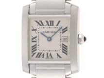 Cartier カルティエ 腕時計 タンクフランセーズMM W51011Q3　クォーツ【430】2148103629686
