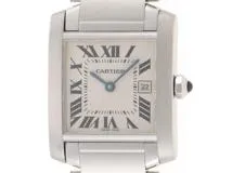 Cartier カルティエ 腕時計 タンクフランセーズMM W51011Q3　クォーツ【430】2148103629686