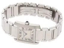 Cartier カルティエ 腕時計 タンクフランセーズMM W51011Q3　クォーツ【430】2148103629686
