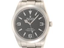 2019年並行 ROLEX ロレックス 腕時計 エクスプローラーI 214270 ステンレス ブラック文字盤 39mm 自動巻き【472】SJ