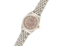 P番2000年頃 ROLEX ロレックス 腕時計 デイトジャスト26 79174G 10Pダイヤモンドピンク文字盤 ステンレス／K18ホワイトゴールド ジュビリー 自動巻【472】SJ