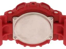 CASIO カシオ 腕時計 G-SHOCK ANALOG-DIGITAL 110シリーズ レッド文字盤 ラバー/樹脂 クオーツ【472】SJ