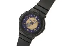 CASIO カシオ 腕時計 Baby-G BGA-133-1BJF ネオンダイヤルシリーズ ステンレス/樹脂 ブラック/ゴールド文字盤 クオーツ 2012年【472】SJ