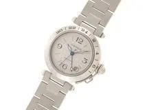 Cartier カルティエ パシャCメリディアン W31029M7 SS シルバー
