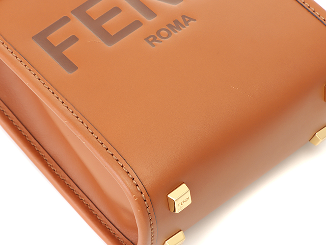 FENDI フェンディ サンシャイン ショッパー ミニ ハンドバッグ
