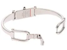 GUCCI グッチ 1500L SS ステンレススチール グレー文字盤 クォーツ 【460】2148103635175