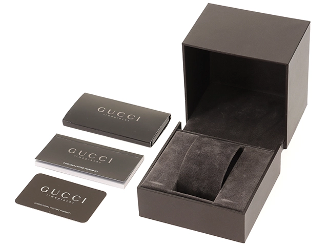 GUCCI グッチ 1500L SS ステンレススチール グレー文字盤 クォーツ 【460】2148103635175