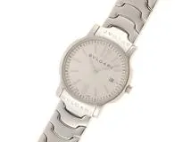 BVLGARI　 ブルガリ　ソロテンポ　メンズ時計　ST35S　ステンレス　シルバー文字盤　【430】2148103636226