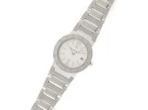 BVLGARI　ブルガリ　ブルガリ　ブルガリ　BB26SS　SS　ホワイト文字盤　クォーツ式　レディース　【432】　2148103636417