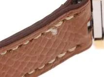 HERMES エルメス　クロアジュール　CR1.240 ホワイト文字盤 ステンレス／ゴールドメッキ クオーツ【430】2148103636486