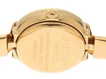 GUCCI グッチ 腕時計 1400L YA014501 ゴールドメッキ／ステンレス ホワイト文字盤 クォーツ【472】SJ