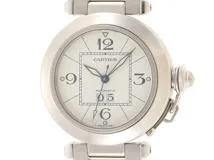 Cartier カルティエ パシャC ビッグデイト　W31055M7　自動巻き　ステンレス　433