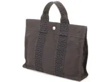 HERMES　エルメス　エールライントート　バッグ　PM　グレー【472】YI