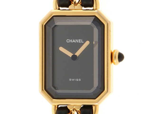 CHANEL シャネル プルミエールM H0001 GP/レザーベルト クォーツ 電池 【460】2148103640148  の購入なら「質」の大黒屋（公式）