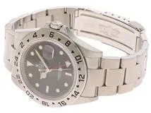 ROLEX　ロレックス　エクスプローラーII　16570　ブラック　自動巻き　ステンレス　【432】　2148103640520