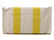 HERMES　エルメス　ボラボラ　PM　バッグ　イエロー　ホワイト【472】YI