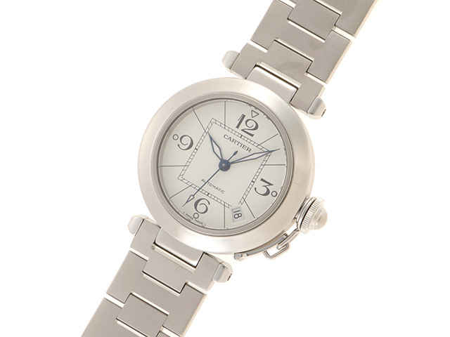 Cartier カルティエ 腕時計 パシャC W31074M7 ステンレススティール ...