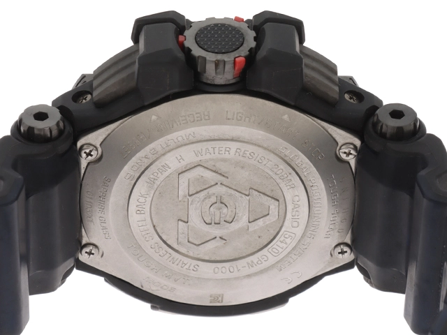 CASIO カシオ G-SHOCK MASTER OF G-AIR SKY COCKPIT スカイコックピット  GPW-1000-1AJF 樹脂 SS ステンレススチール 【460】2148103641176