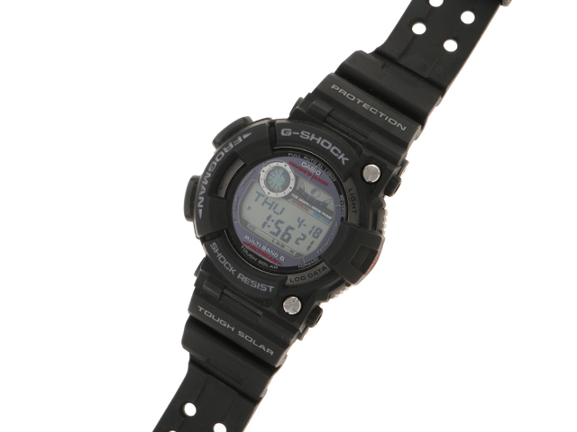 CASIO カシオ G-SHOCK MASTER OF G-SEA FROGMAN GWF-1000-1JF 樹脂 SS タフソーラー  【460】2148103641206 の購入なら「質」の大黒屋（公式）