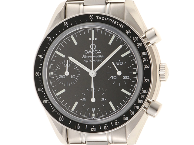 OMEGA オメガ　メンズ時計　スピードマスター　3539.50　ブラック文字盤　ステンレス　自動巻き　クロノグラフ【430　2148103641381