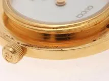 GUCCI　グッチ　時計　チェンジベゼル　1100－L　クォーツ 　レディース　GP　ホワイト文字盤【430】2148103641459